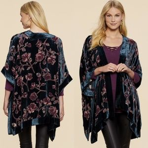 Jessica Simpson velvet cardigan